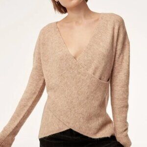 Aritzia Surplice Sweater